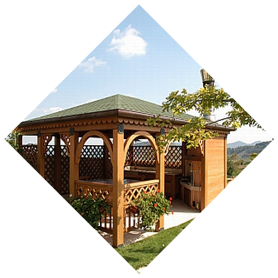 COSTRUZIONE GAZEBO E ARREDO GIARDINO